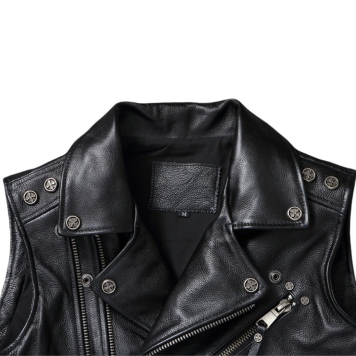 Viggo | Vintage Distressed Leather Vest