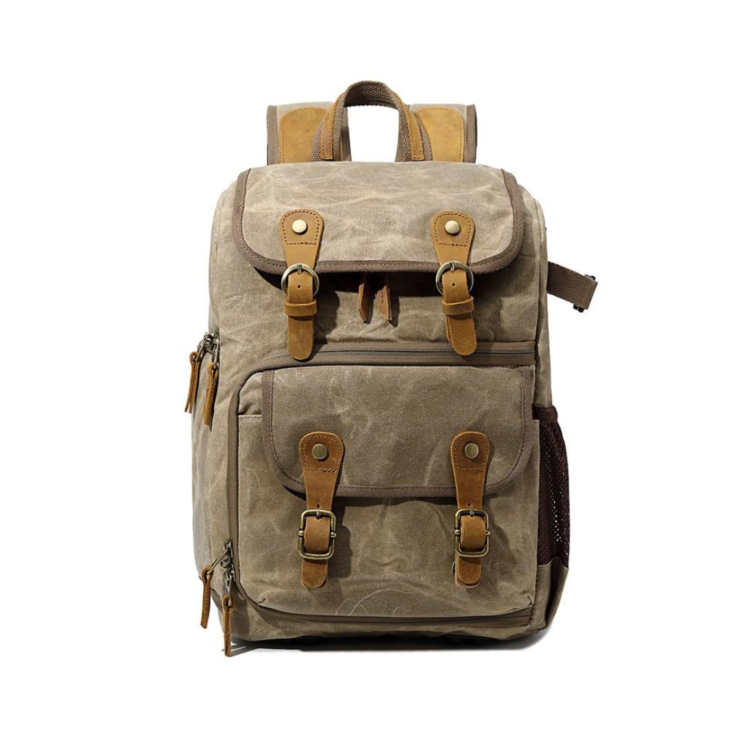 Jerick | Vintage Canvas Camera Backpack