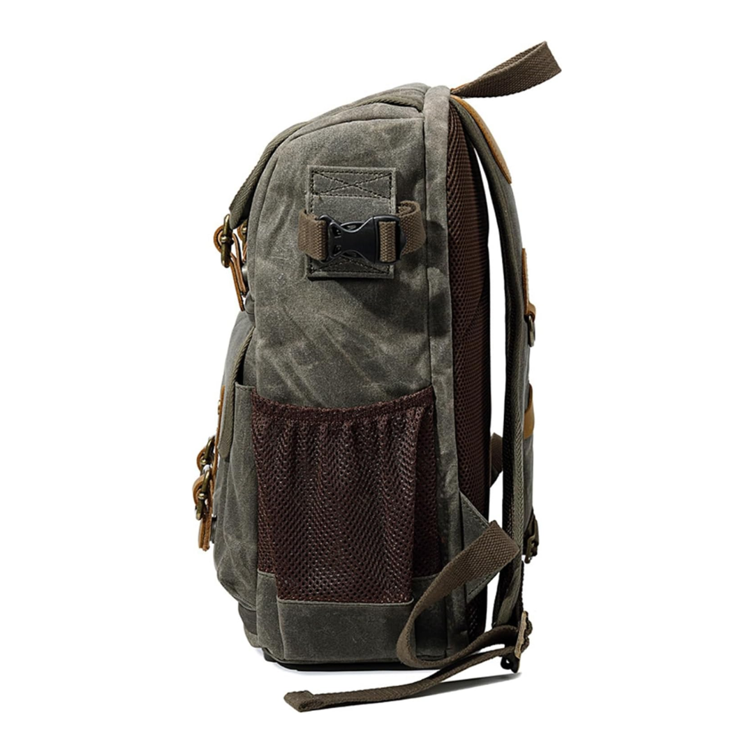 Jerick | Vintage Canvas Camera Backpack