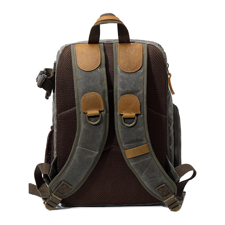 Jerick | Vintage Canvas Camera Backpack