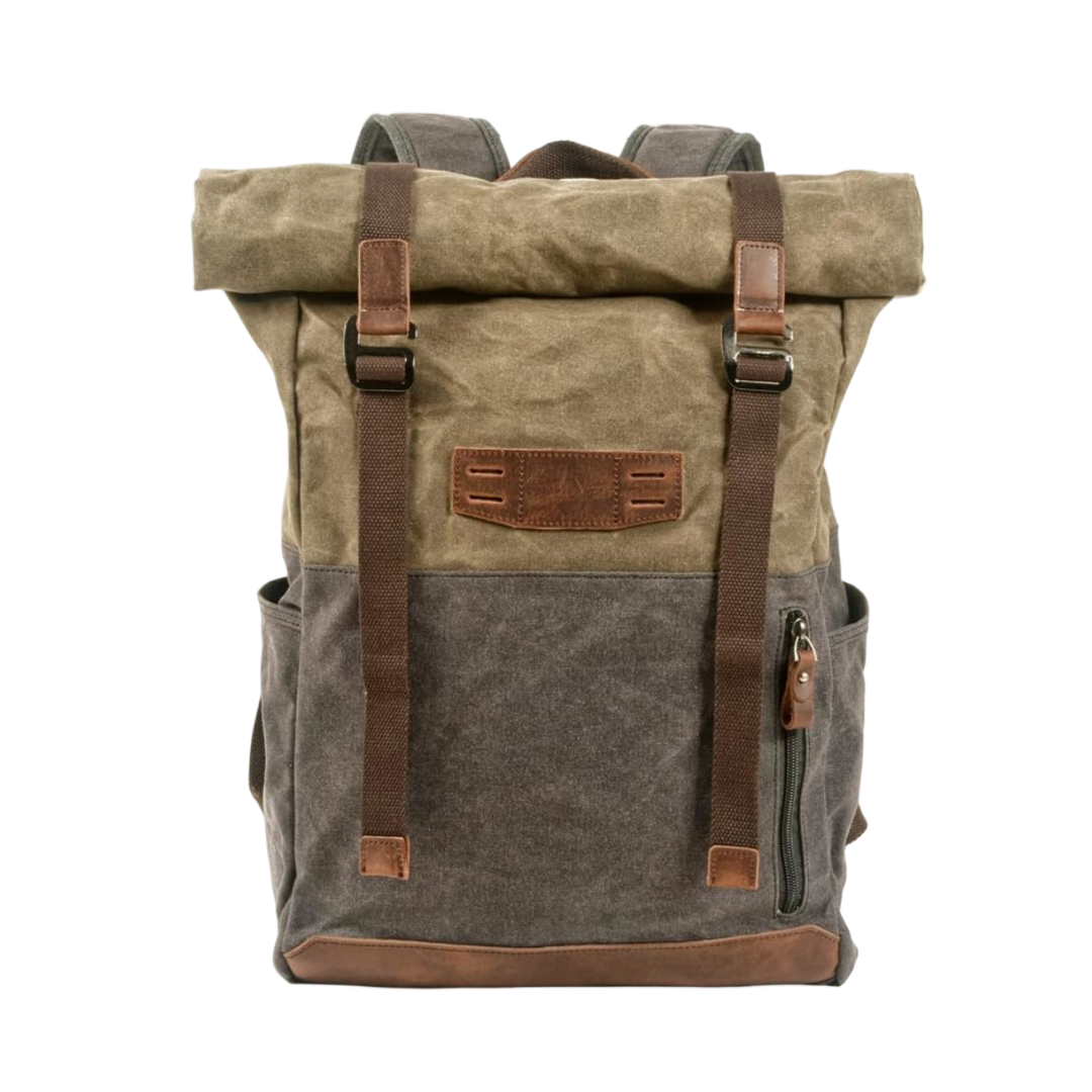 Calvin | Waterproof Canvas Roll-Top Backpack (BUY 1 GET 1 FREE)