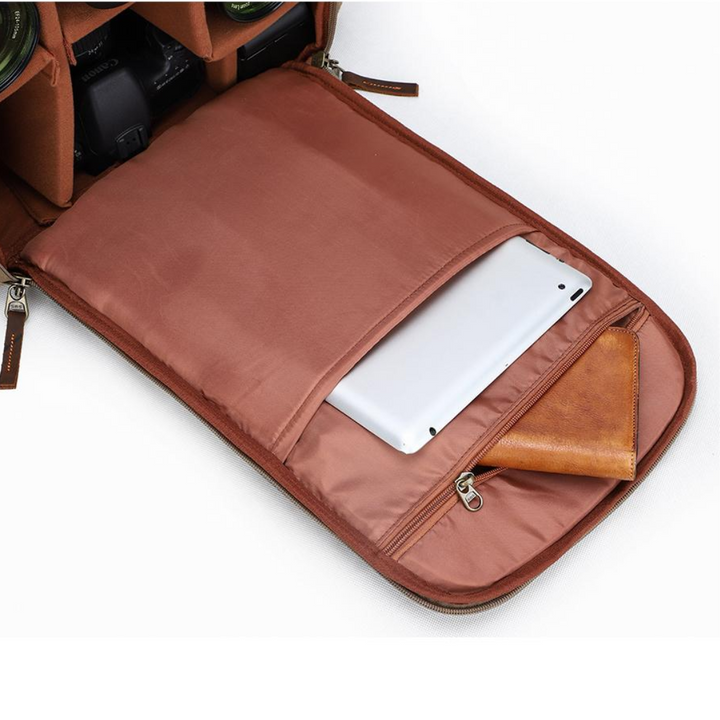 Jeko | Customizable Canvas Camera Backpack