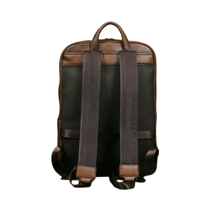 Bennett | Full-Grain Leather “Professor” Laptop Backpack