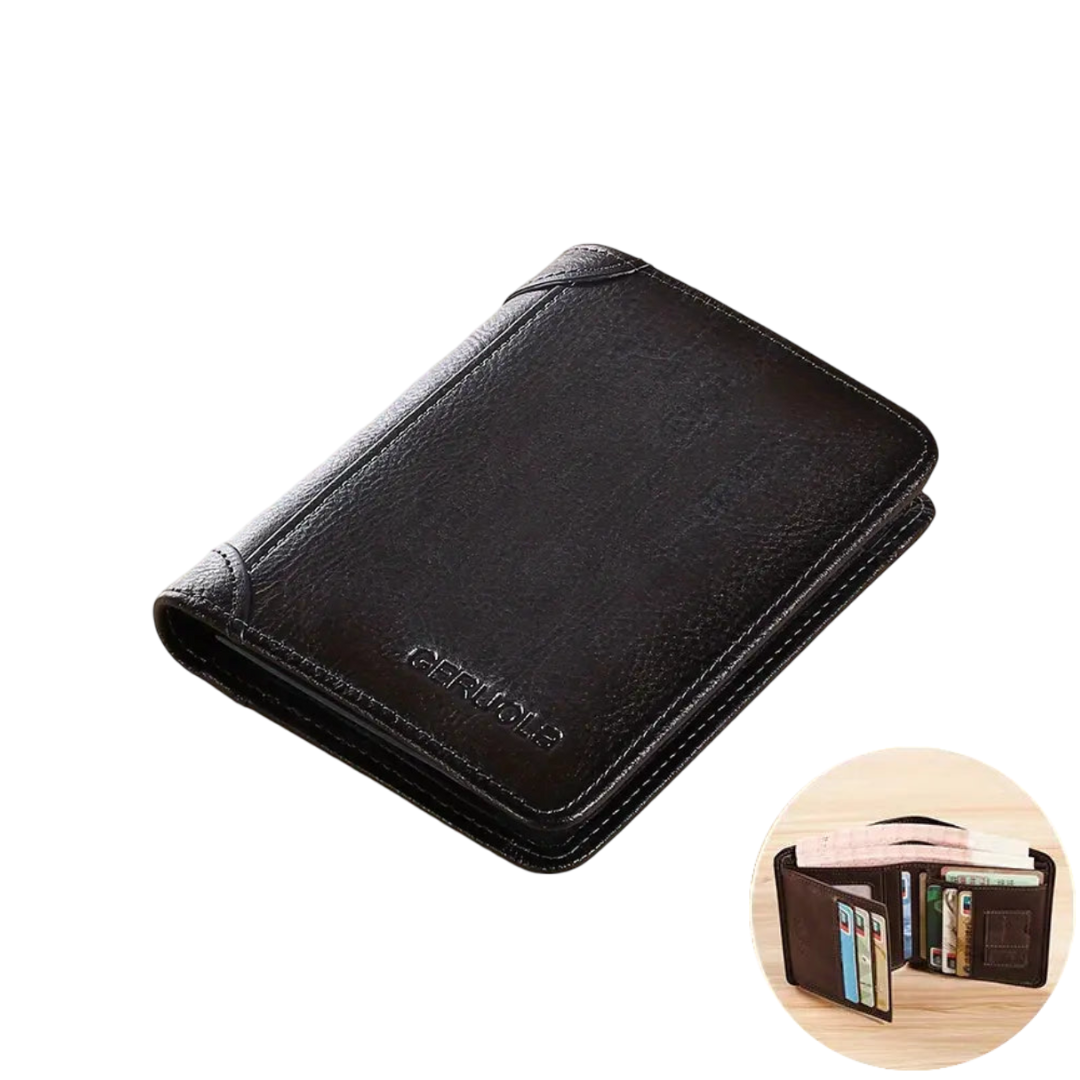 Ben | Slim RFID Leather Wallet for Men