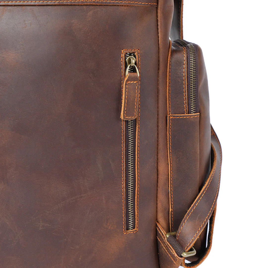 Ellison | Leather Laptop Backpack for Everyday Commute