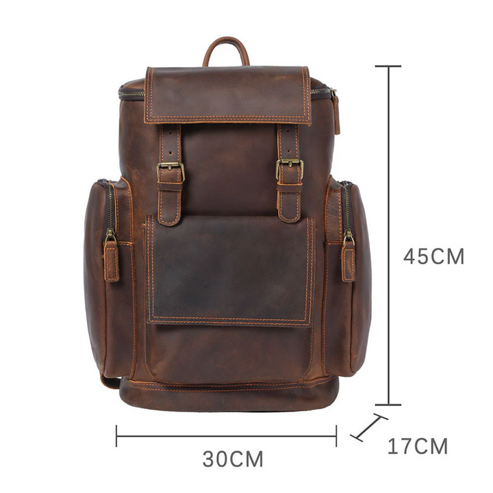 Ellison | Leather Laptop Backpack for Everyday Commute