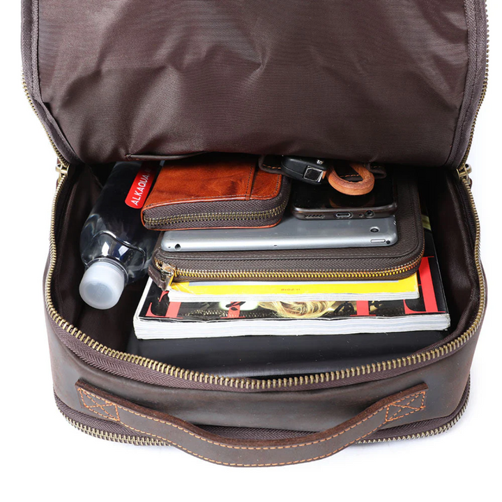 Archer | Leather Laptop Rucksack