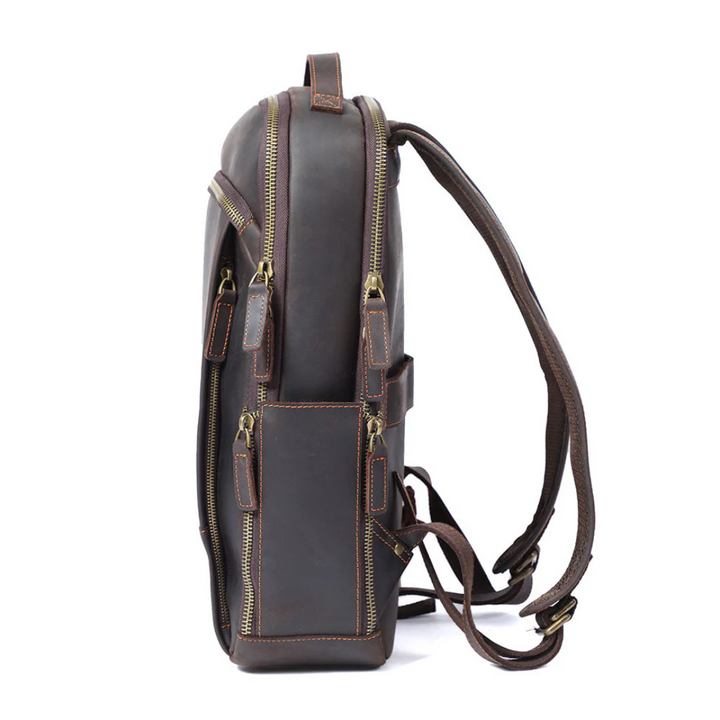 Archer | Leather Laptop Rucksack