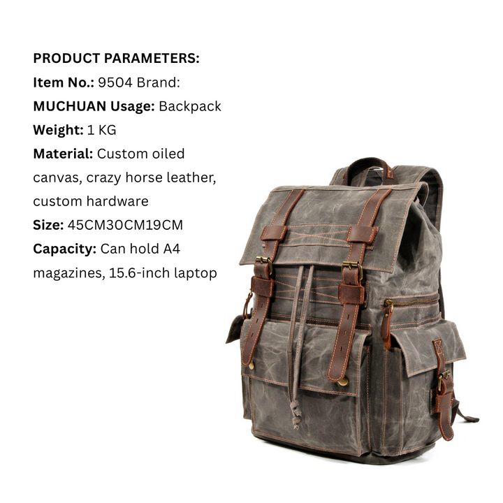 Denali | Canvas Drawstring Rucksack