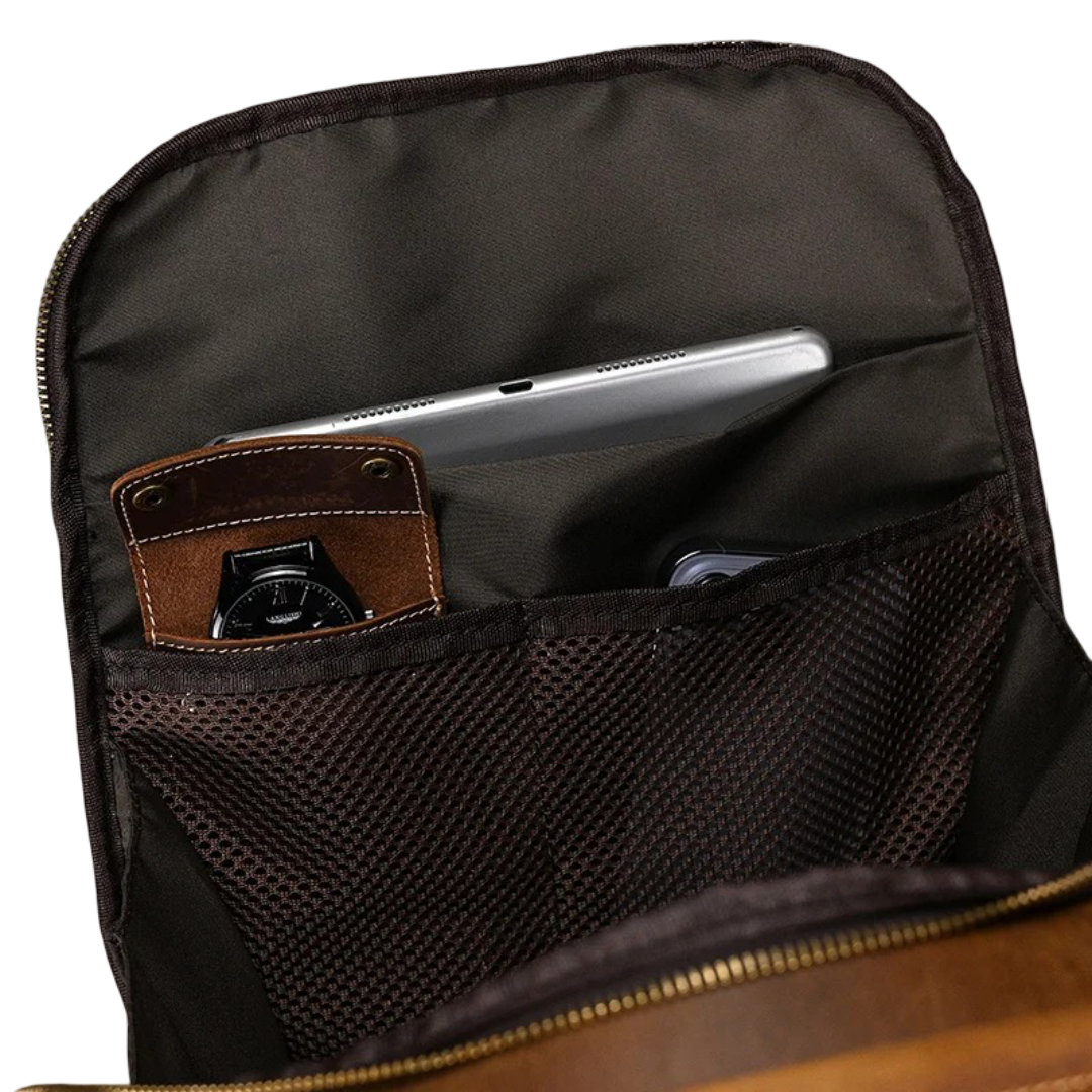 Nathan | Fashion Ample Leather | Backpack