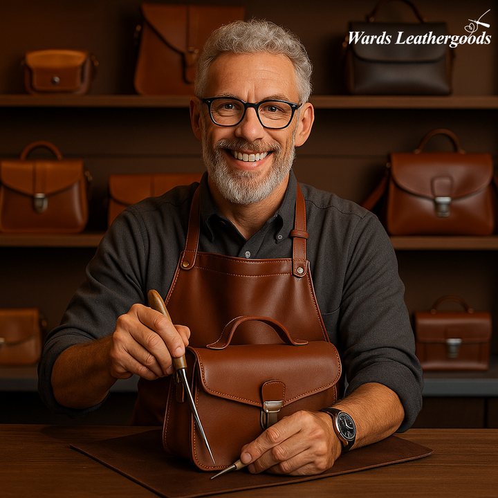 Lester | Retro Textured Canvas Leather | Shoulder Bag