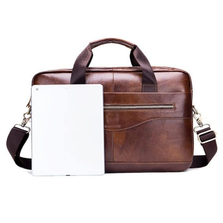 Anthony | Modern Leather Briefcase | Crossbody Bag