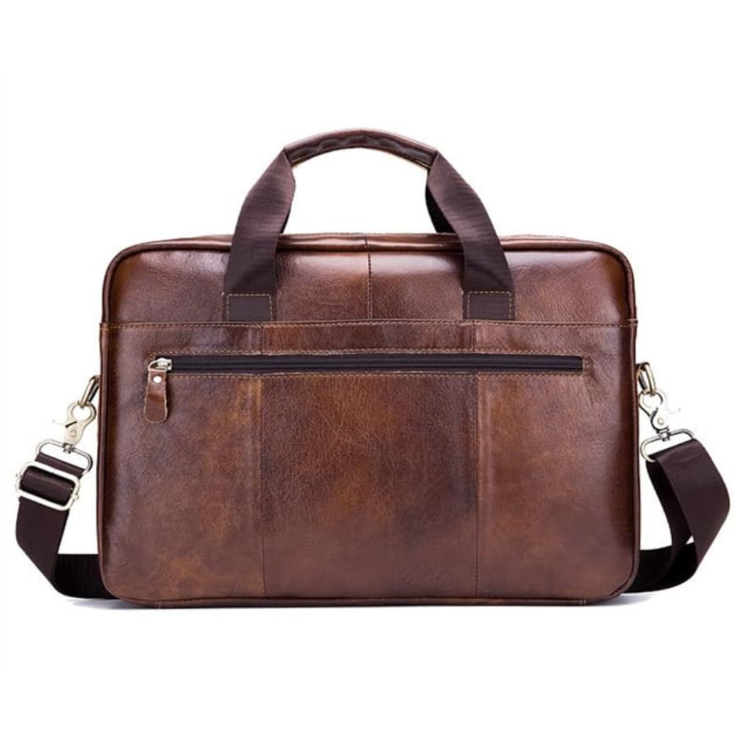 Anthony | Modern Leather Briefcase | Crossbody Bag