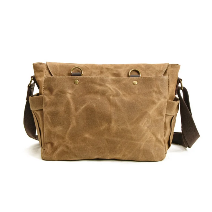 Lester | Retro Textured Canvas Leather | Shoulder Bag