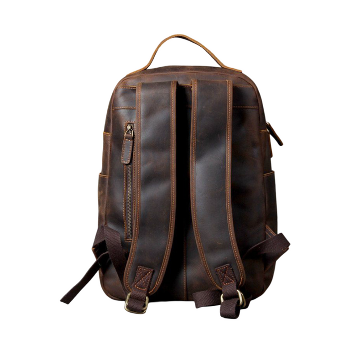 Mike | Vintage Buckle Leather | Backpack