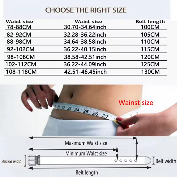 Noah | Vintage Belt with Square Pin Buckle (BUY 1 GET 1 FREE)