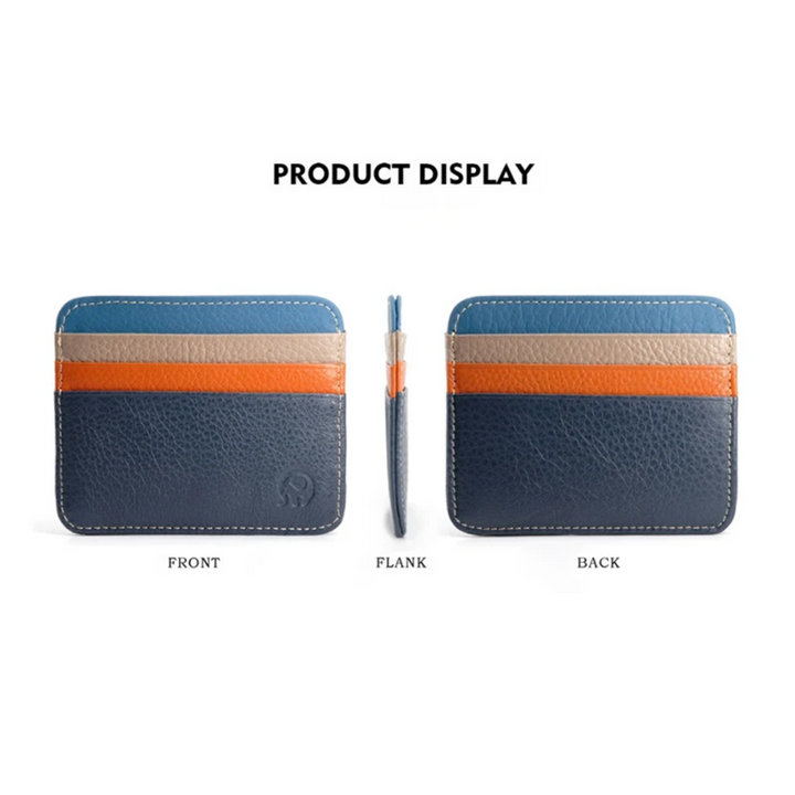 Grayson | Genuine Leather Slim Card Wallet (BUY 1 GET 1 FREE)