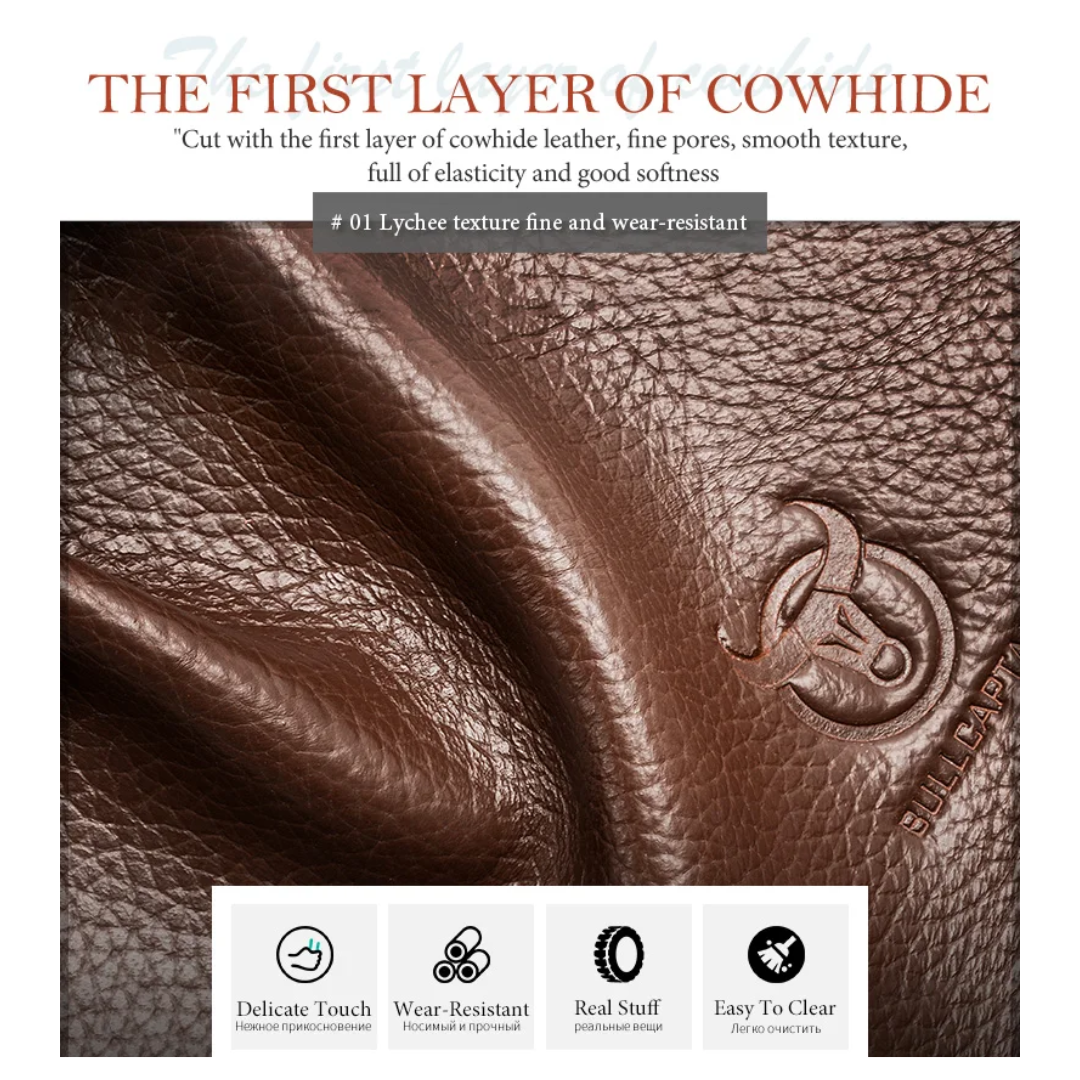 Harrison | Executive Leather Briefcase for Work & Travel