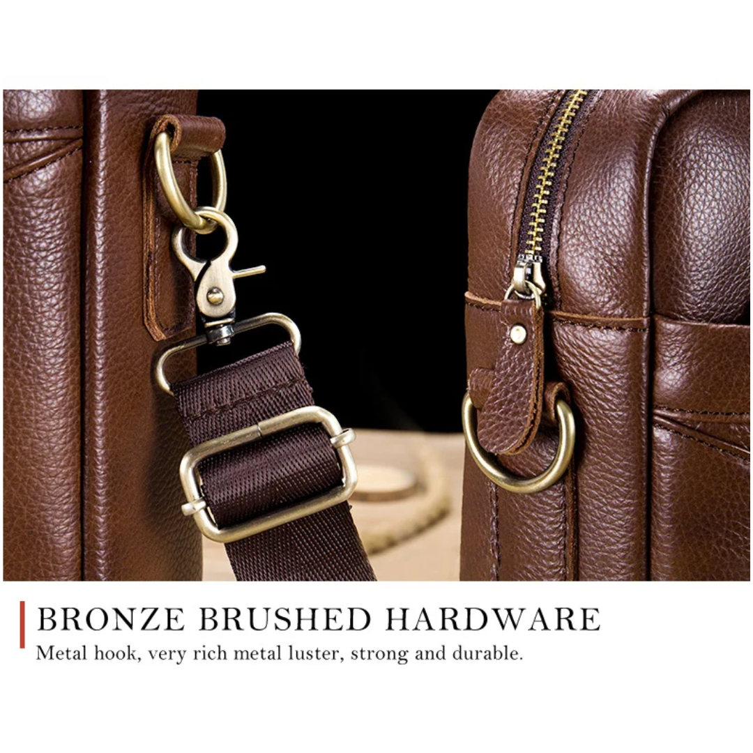 Harrison | Executive Leather Briefcase for Work & Travel