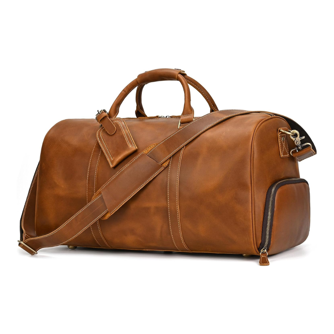 Easton | Full-Grain Leather Duffel for Travel and Weekends