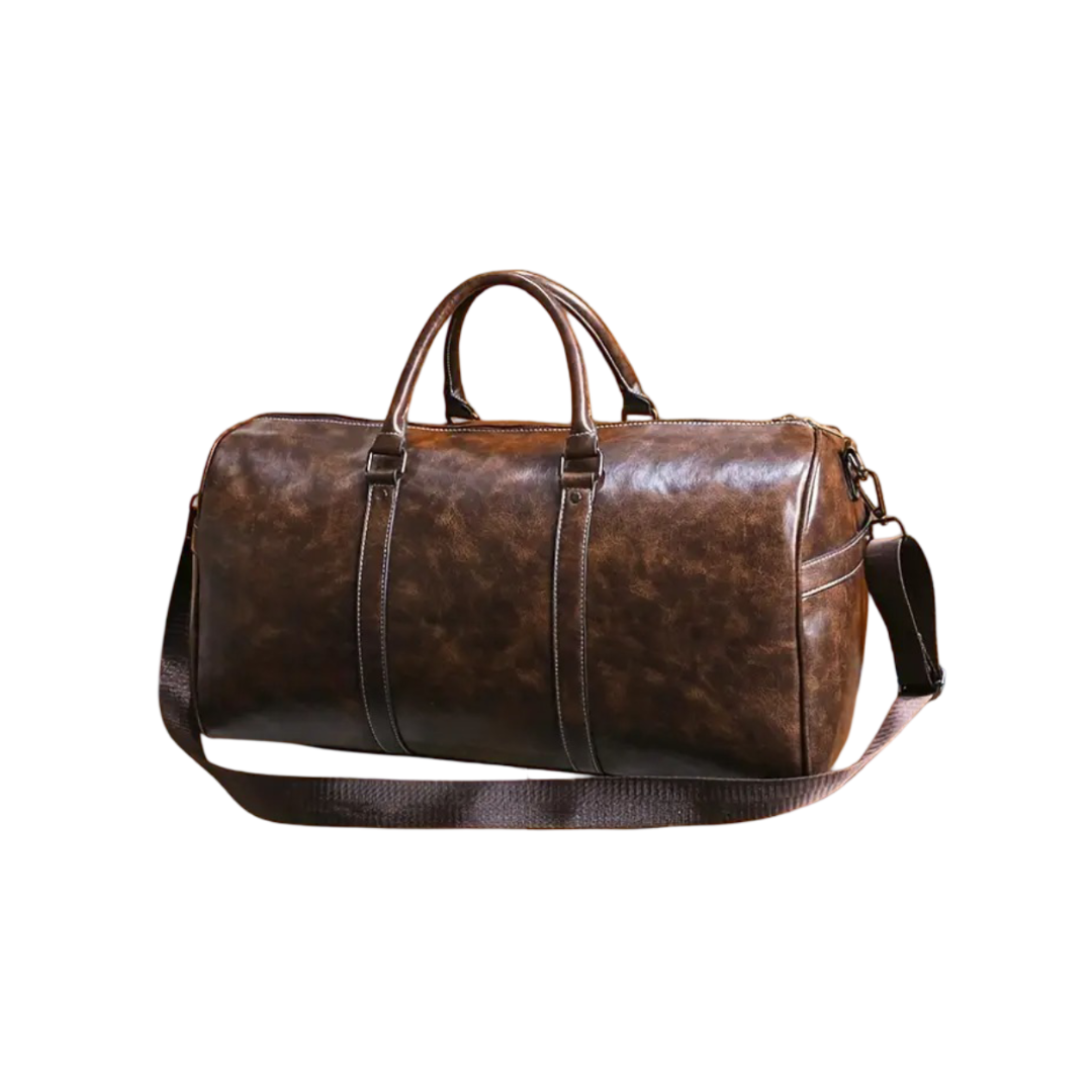 Lennox | Leather Weekender Travel Bag