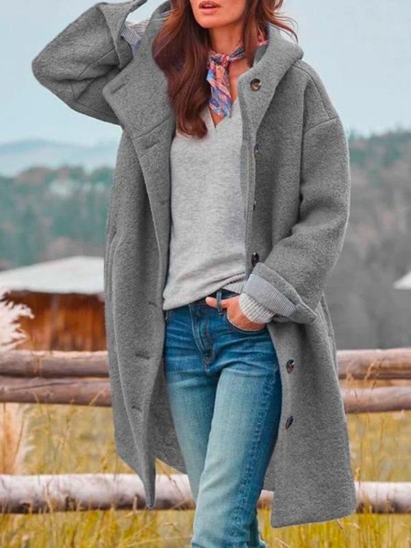 Elie - Stylish long winter jacket