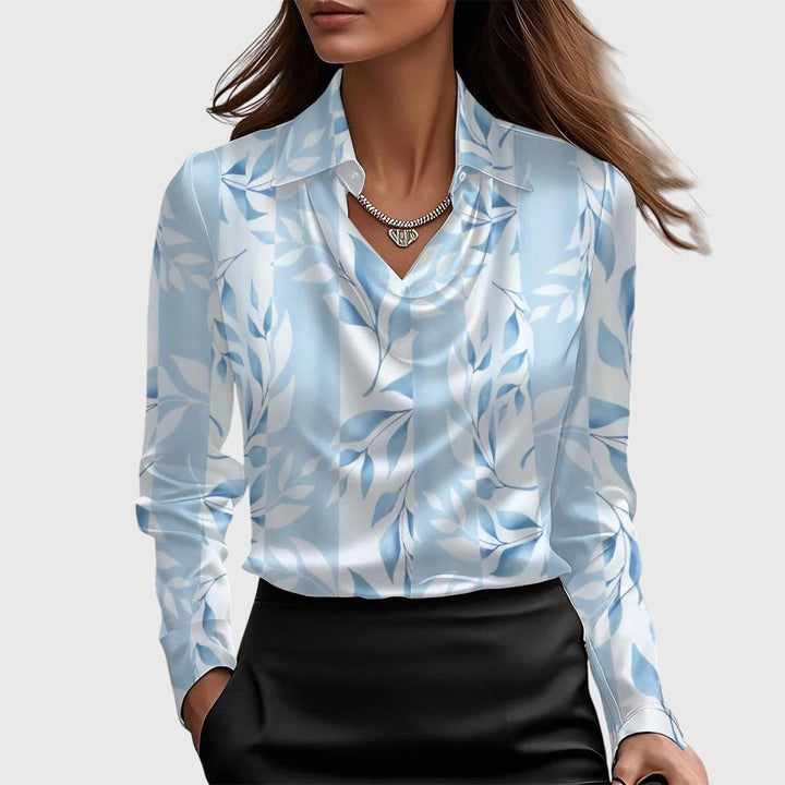 Brooklyn | Elegant Blouse in Shiny Satin