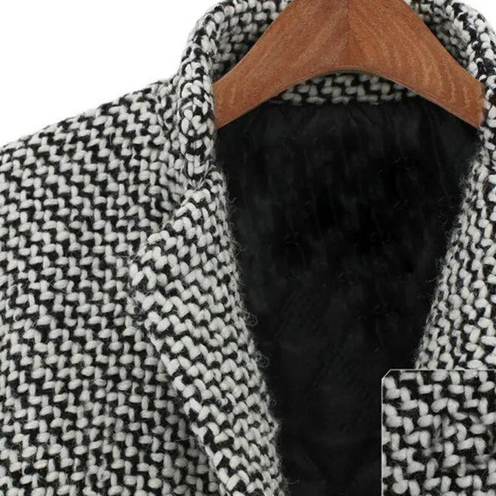 CHELSEA™ | Long Plaid Coat