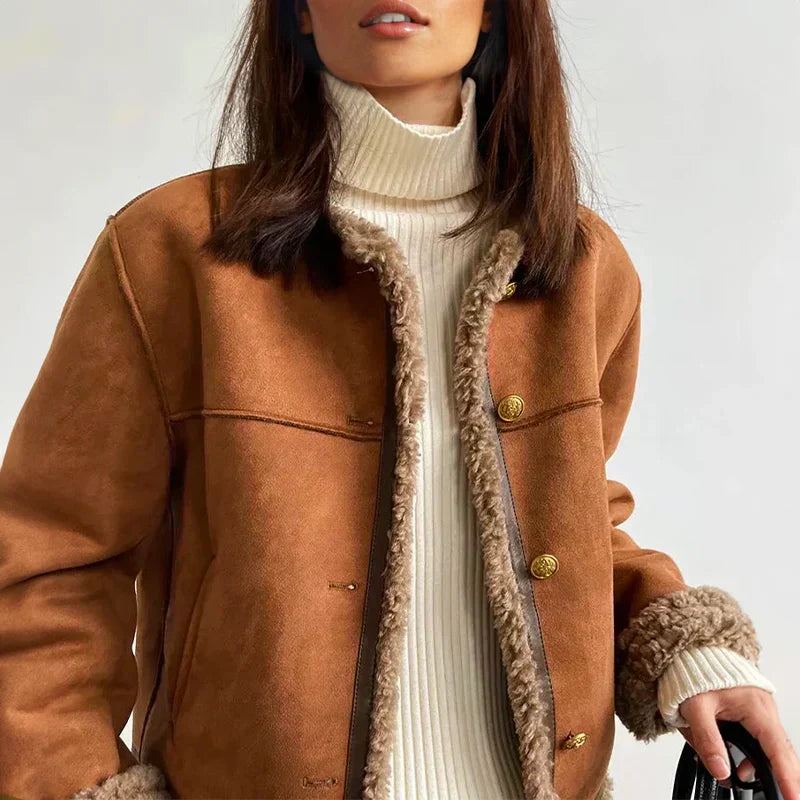 CHARLIE  | Warm and Elegant Leather Jacket