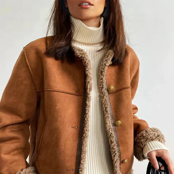 CHARLIE  | Warm and Elegant Leather Jacket