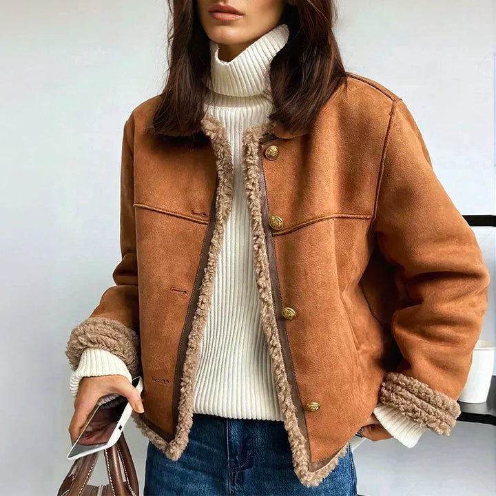 CHARLIE  | Warm and Elegant Leather Jacket