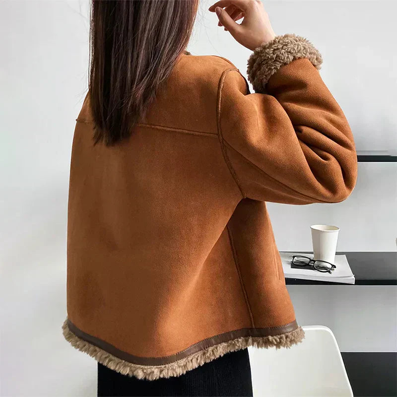 CHARLIE  | Warm and Elegant Leather Jacket