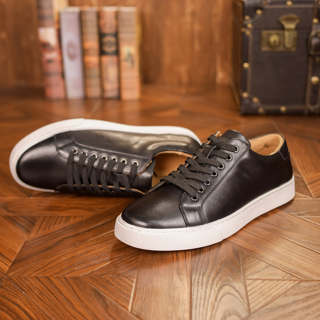 Men's Low-Cut Leather Shoes