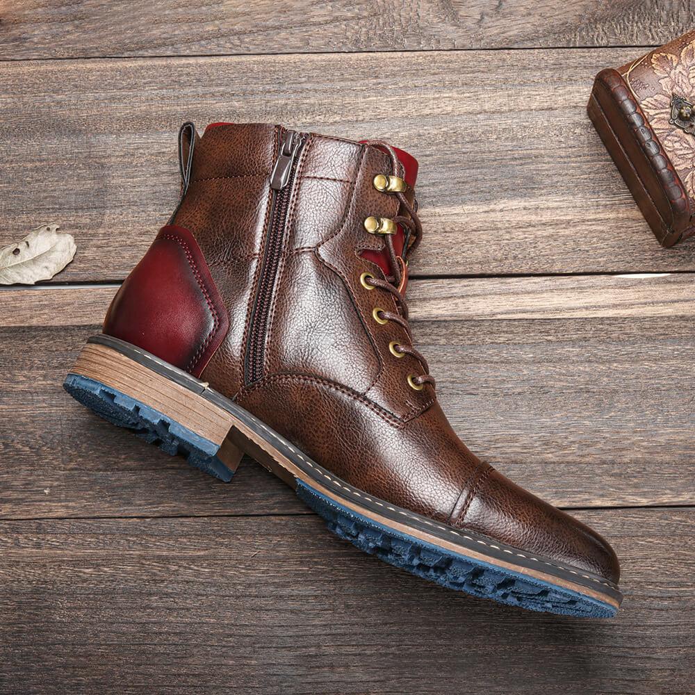 Ethan | Handmade Leather Oxford Boots